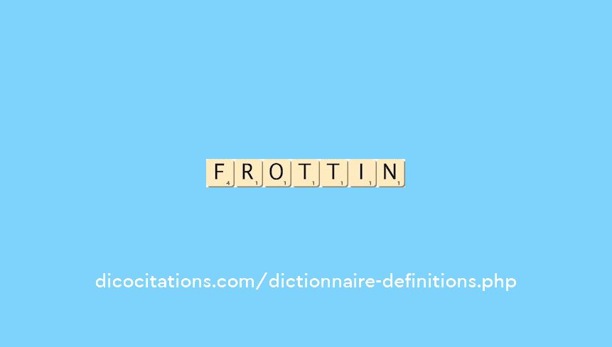 frottin frottin