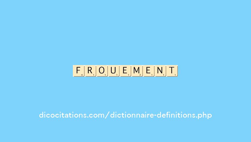 frouement frouement