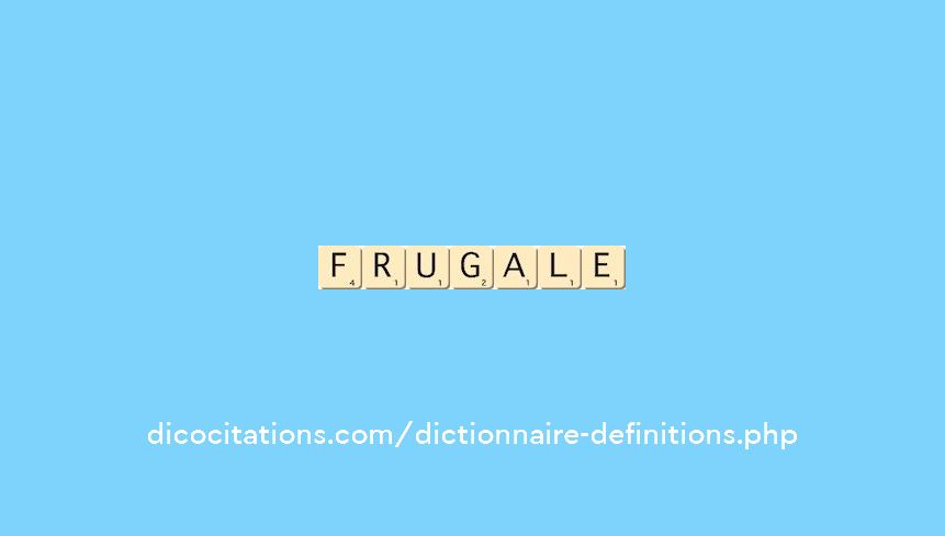 frugale