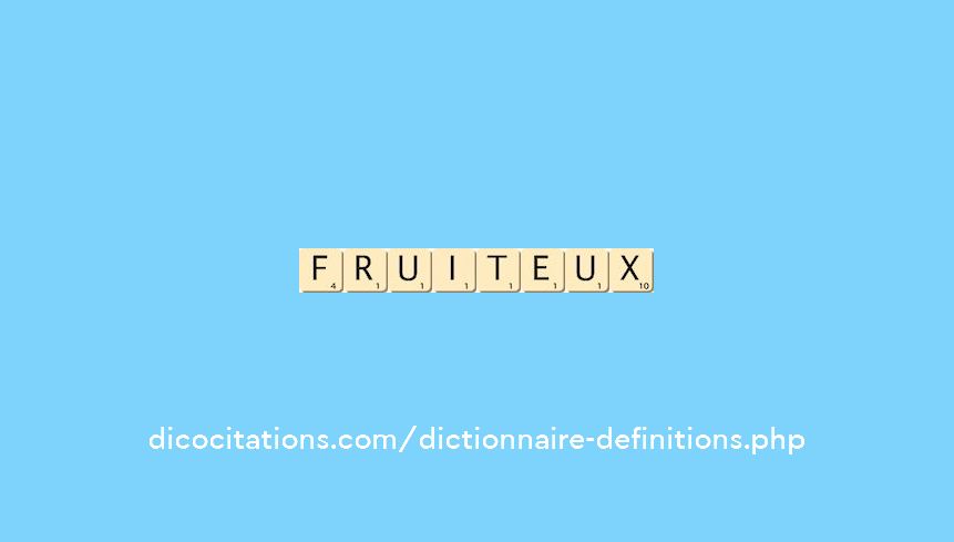 fruiteux fruiteux