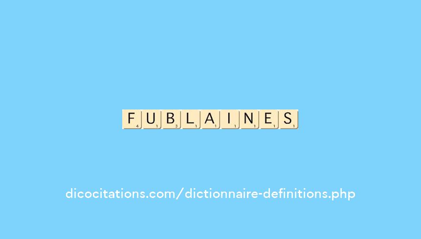 fublaines