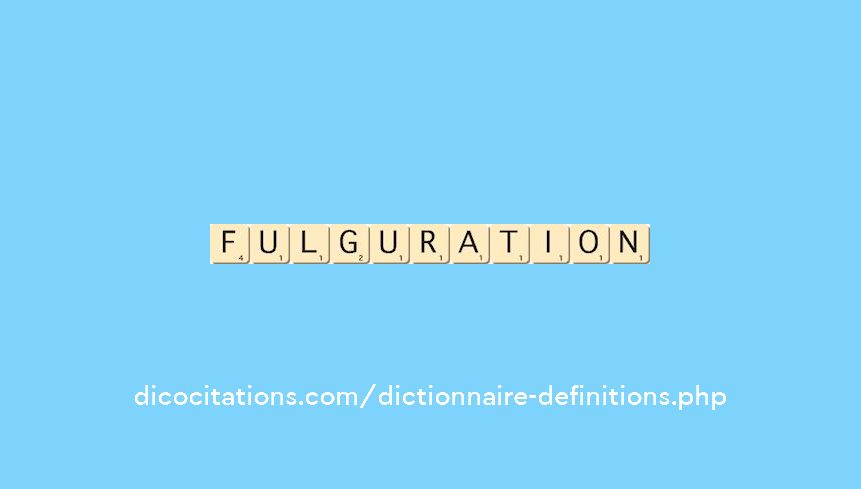 fulguration