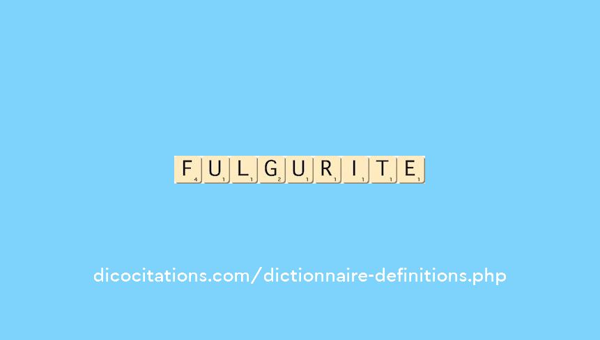 fulgurite