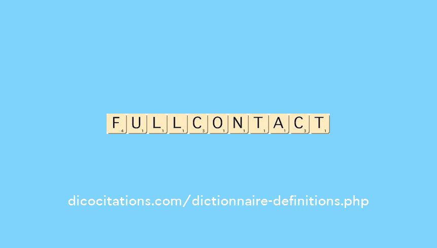 full-contact full-contact