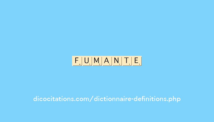 fumante fumante