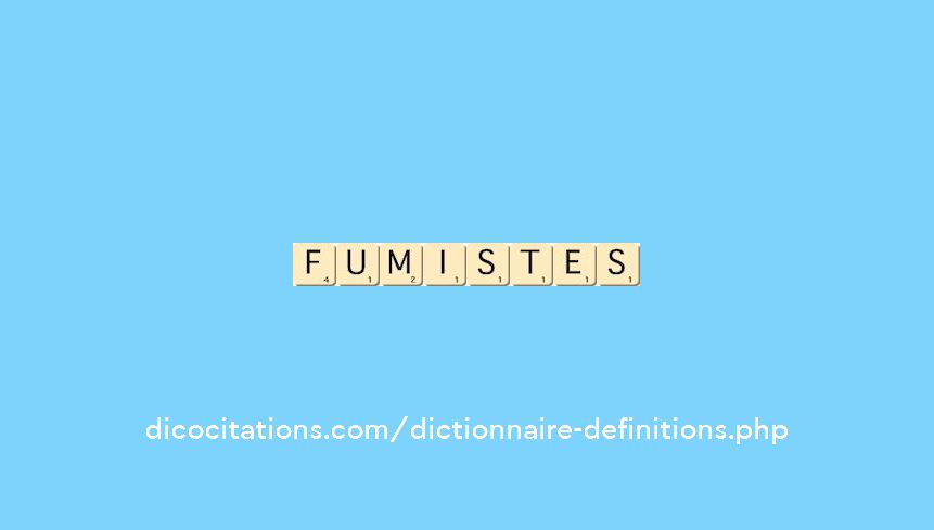 fumistes