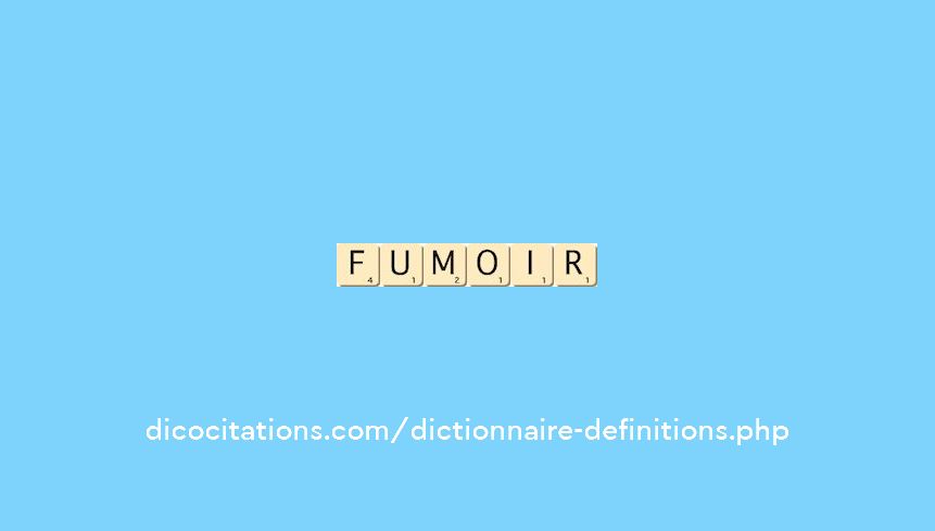 fumoir fumoir
