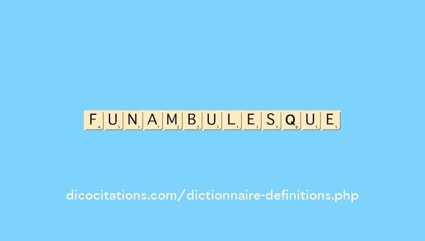 funambulesque