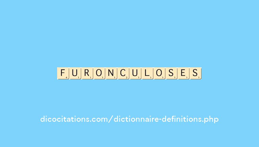 furonculoses furonculoses
