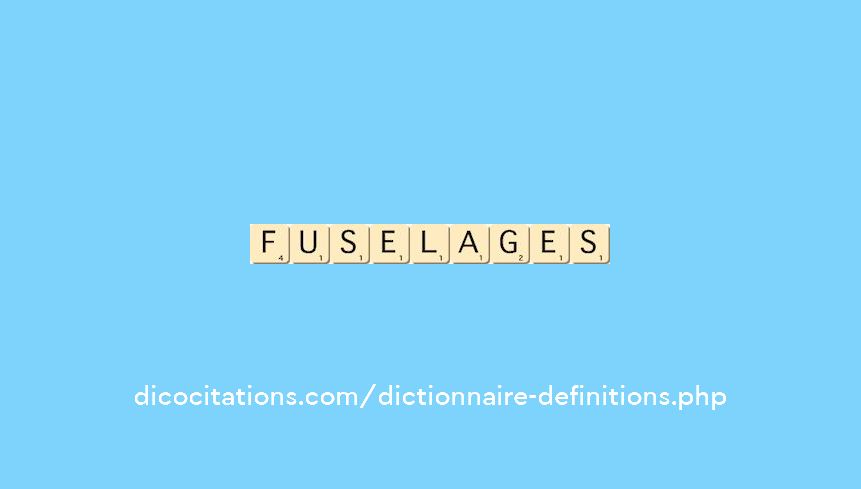 fuselages fuselages