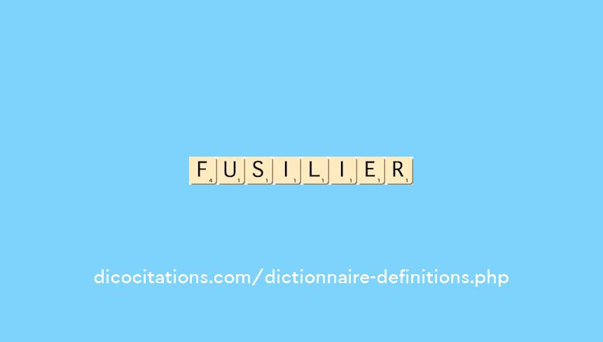 fusilier fusilier