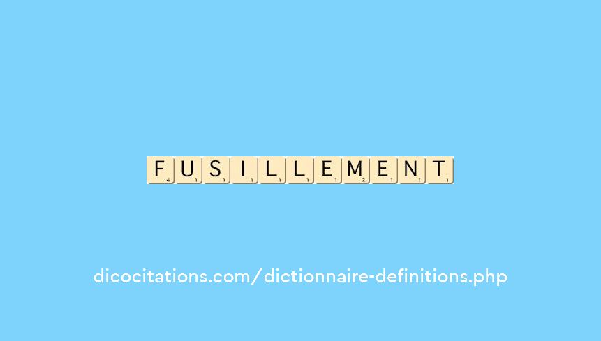 fusillement