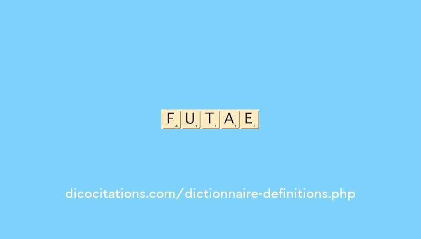 futaie
