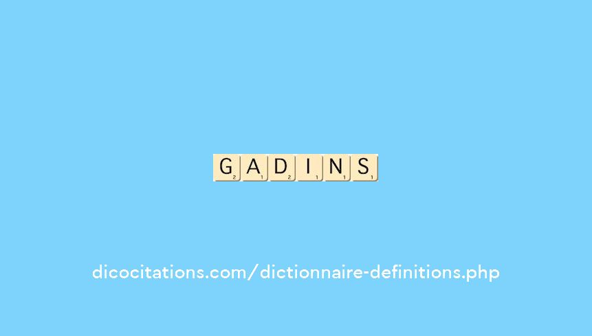 gadins gadins
