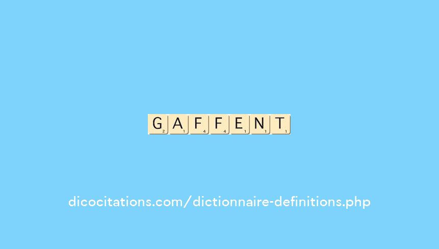 gaffent