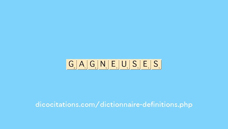 gagneuses gagneuses
