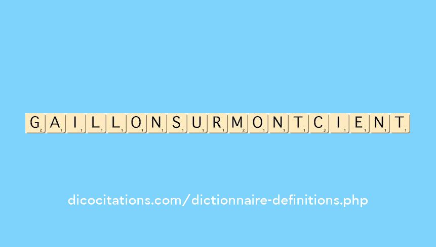 gaillon-sur-montcient