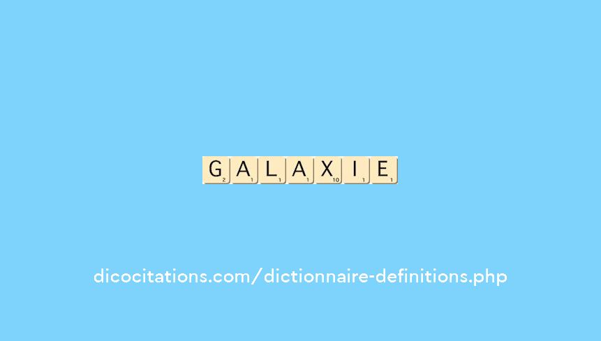 galaxie galaxie