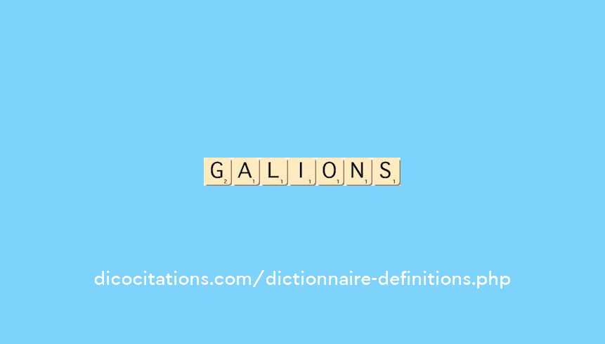 galions galions