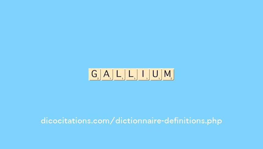 gallium gallium