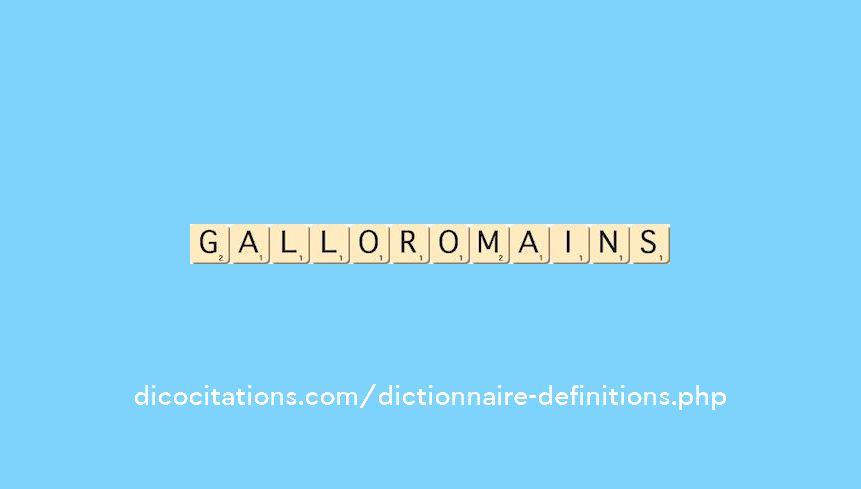 gallo-romains