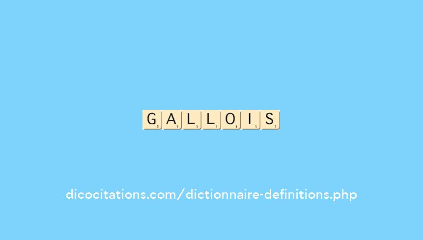 gallois gallois