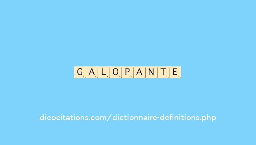 galopante galopante