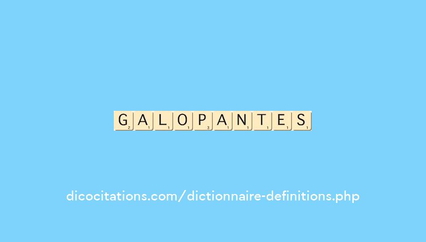galopantes galopantes