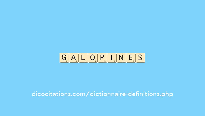 galopines galopines