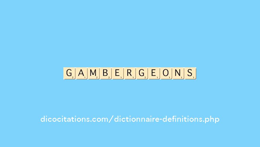 gambergeons gambergeons