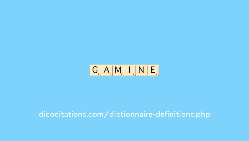 gamine gamine