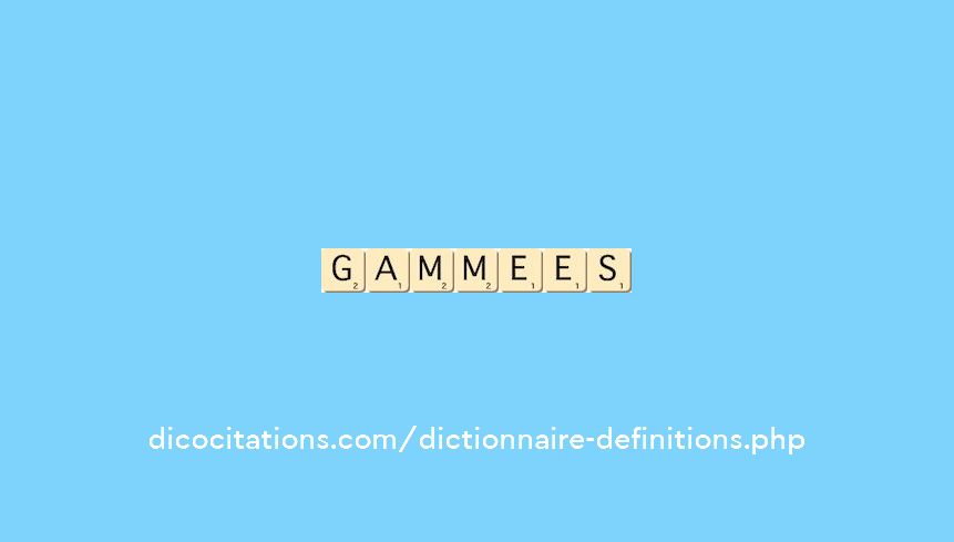 gammees gammees