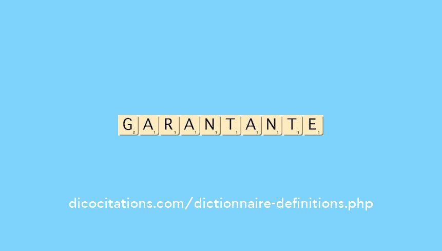 garant--ante