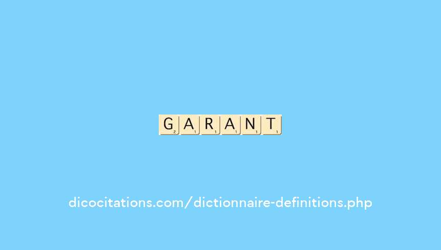 garant garant