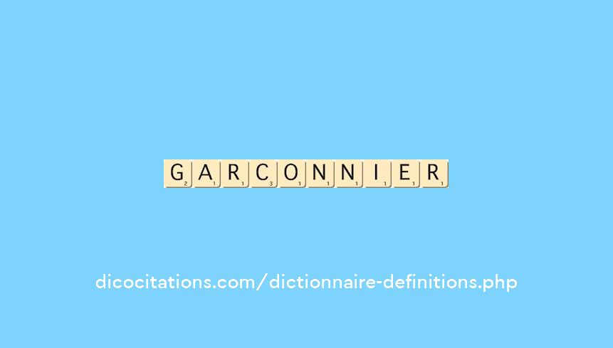 garconnier garconnier