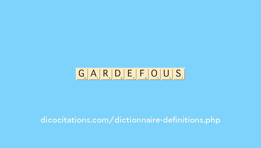 garde-fous