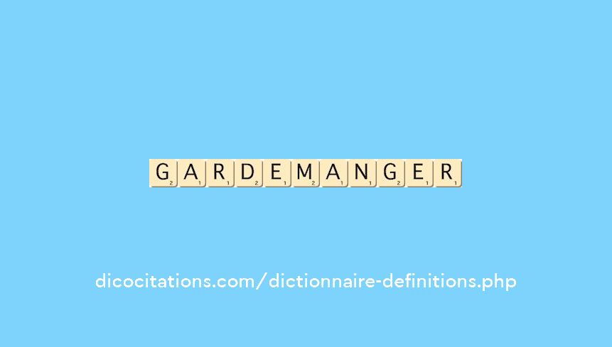 garde-manger