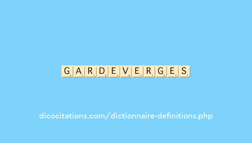 garde-verges