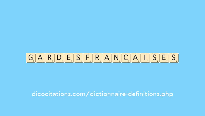 gardes-francaises