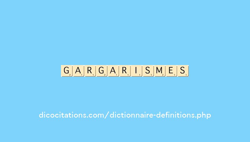gargarismes gargarismes