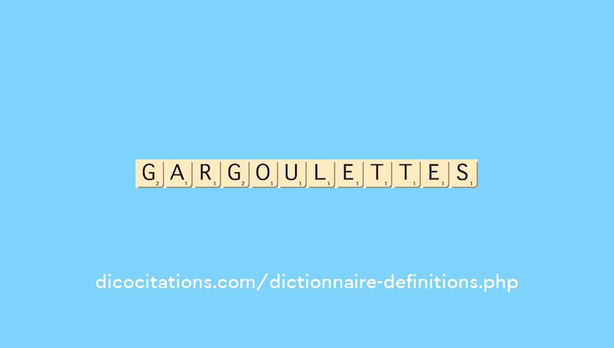 gargoulettes gargoulettes