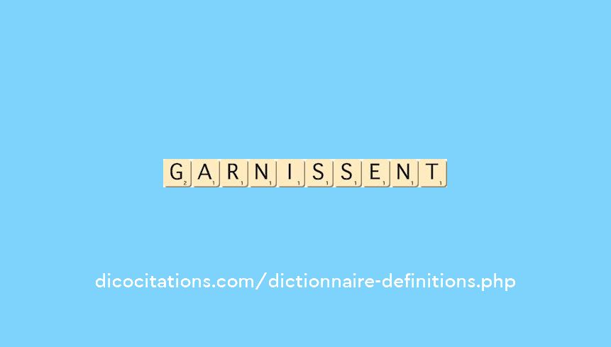 garnissent