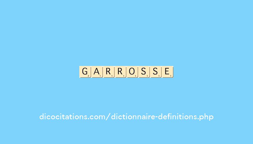 garrosse