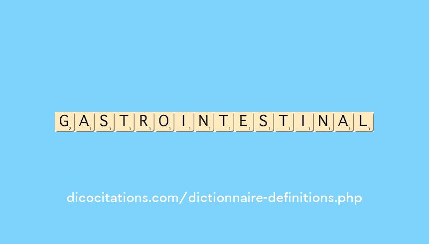 gastro-intestinal gastro-intestinal
