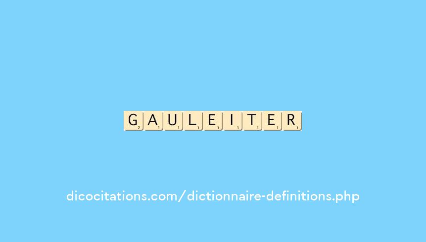 gauleiter