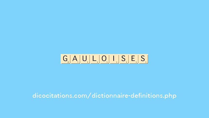 gauloises gauloises