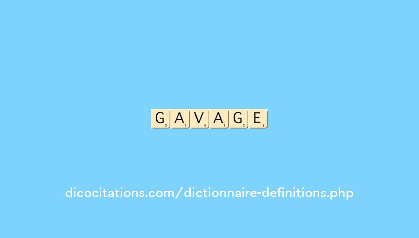 gavage