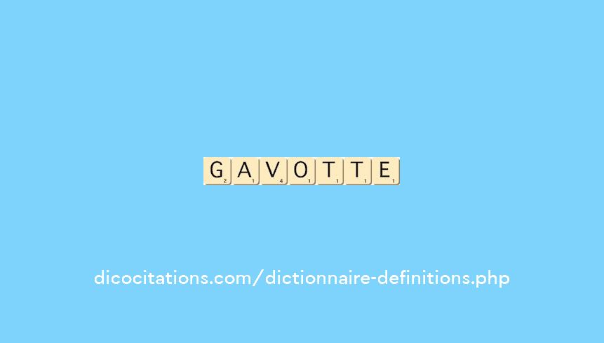 gavotte