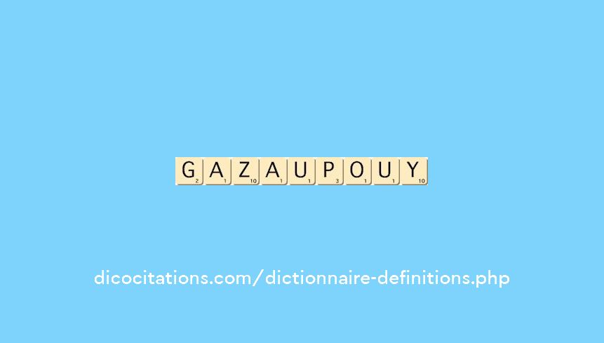 gazaupouy