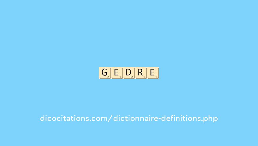 gedre